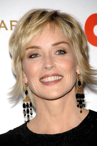 Sharon Stone Llegada Cookie Magazine Honra Celebrity Moms Morgan Library — Foto de Stock