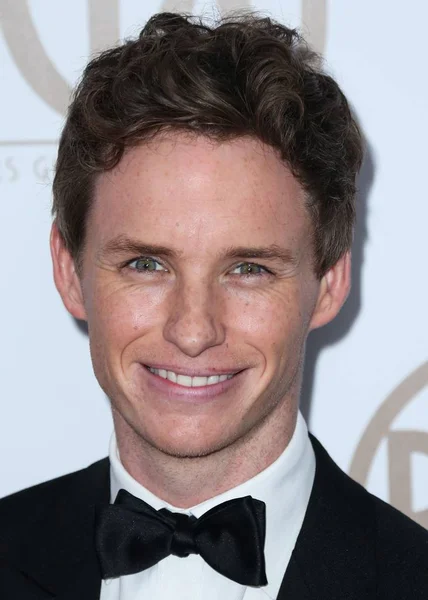 Eddie Redmayne Arrivals 26Th Annual Producers Guild Awards Pga 2015 — Stock Photo, Image