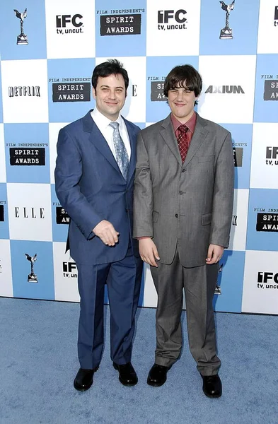 Jimmy Kimmel, Kevin Kimmell Film Independent Spirit Ödülleri, Santa Monica Beach, Los Angeles, Ca, Şubat 24, 2007 için katılım. Fotoğraf: Michael Germana / Everett Koleksiyonu