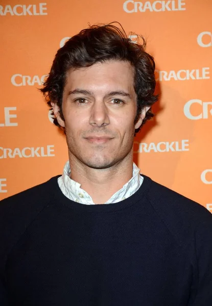 Adam Brody Agli Arrivi Crackle 2016 Upfront Presentation New York — Foto Stock