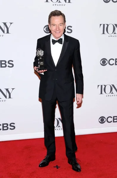 Bryan Cranston Pressrum För Den Årliga Tony Awards 2014 Press — Stockfoto