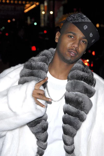 Juelz Santana Arrivals Adidas Autumn Winter Collection Olympus Fashion Week — Stock Photo, Image