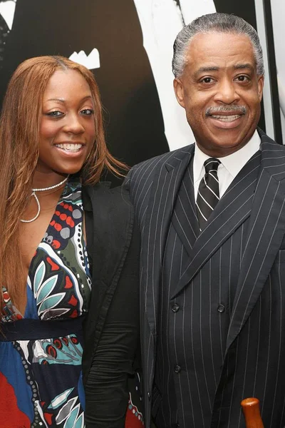 Sharpton Daughter Arrivals American Gangster Premiere Benefit Boys Girls Clubs — Foto de Stock