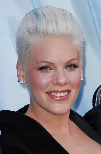 Pink Arrivals Happy Feet Two Premiere Grauman Chinese Theatre Los — стоковое фото