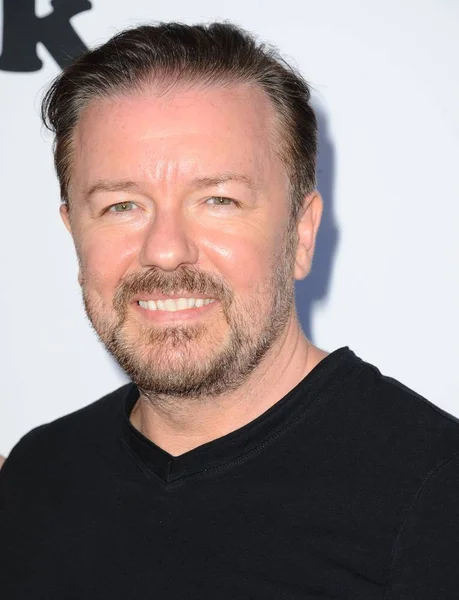 Ricky Gervais Arrivals Derek Season Premiere Leonard Goldenson Theatre Los — Stock Photo, Image