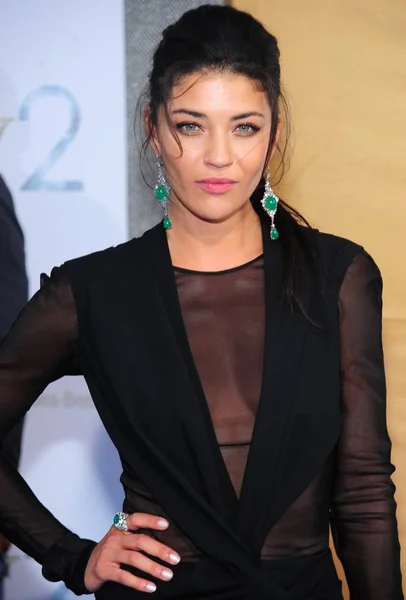 Jessica Szohr Las Llegadas Para Sex City Movie Premiere Radio — Foto de Stock