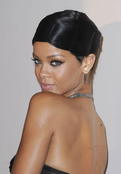 Rihanna Presseraum Der Amerikanischen Musikpreise 2013 Amas Presseraum Nokia Theater — Stockfoto