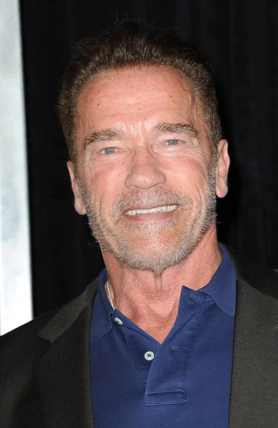 Arnold Schwarzenegger Las Llegadas National Geographic Años Vivir Peligrosamente Temporada — Foto de Stock