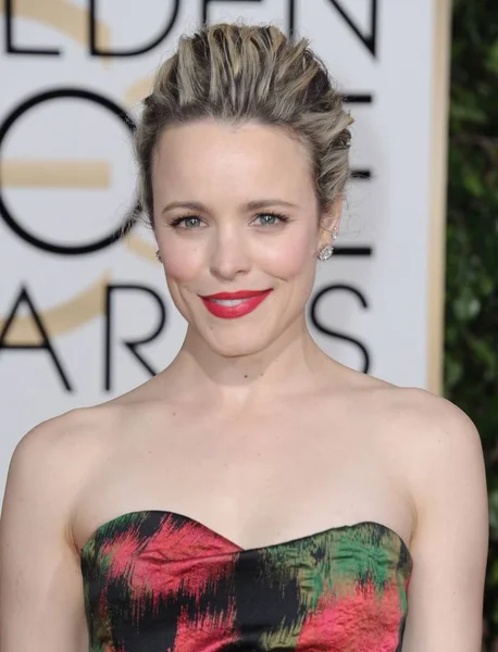 Rachel Mcadams Chegadas Para 73Rd Annual Golden Globe Awards 2016 — Fotografia de Stock