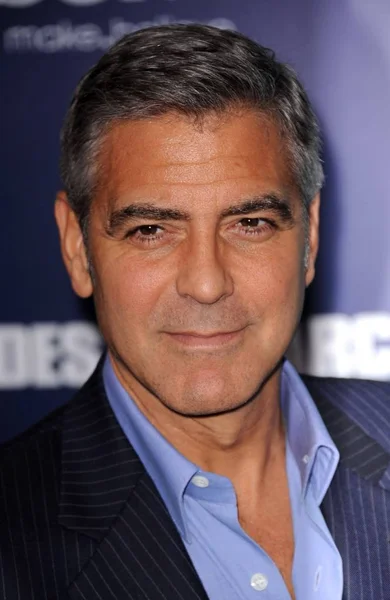 George Clooney Aux Arrivées Pour Ides March New York Premiere — Photo