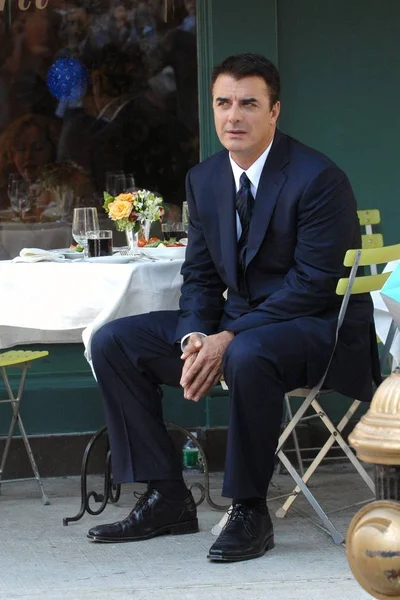 Chris Noth Seks Şehir Için Yer Film Lexington 71St Street — Stok fotoğraf