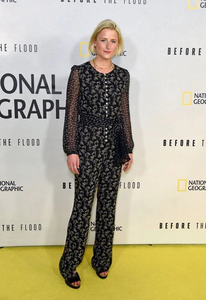 Mamie Gummer Ved Ankomst Til Flood Premiere Presentert National Geographic – stockfoto
