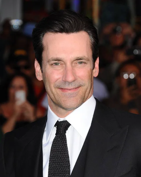 Jon Hamm Arrivals Million Dollar Arm Premiere Capitan Theatre Los — Stock Photo, Image