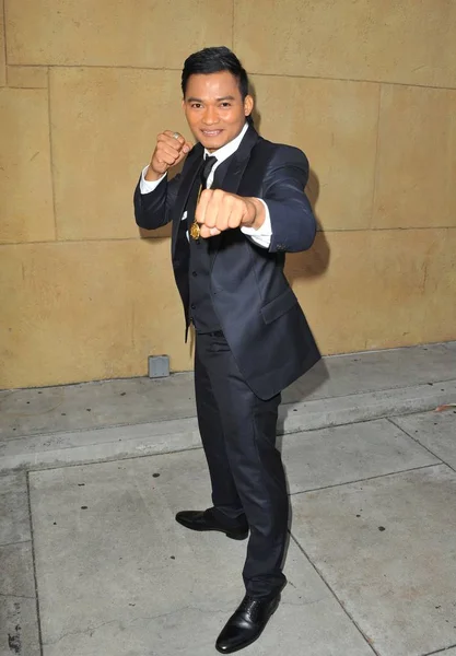 Tony Jaa Chegadas Para Skin Trade Premiere Egyptian Theatre Los — Fotografia de Stock