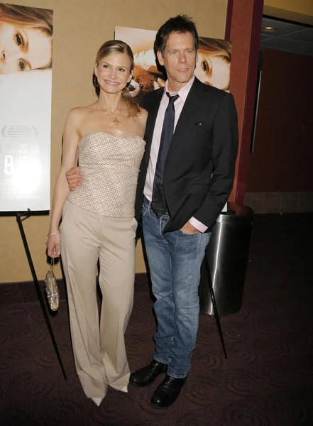 Kyra Sedgwick Kevin Bacon Las Llegadas Para Loverboy Premiere Clearview — Foto de Stock