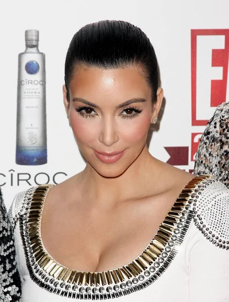 Kim Kardashian Asistiendo Television 20Th Anniversary Party London West Hollywood —  Fotos de Stock