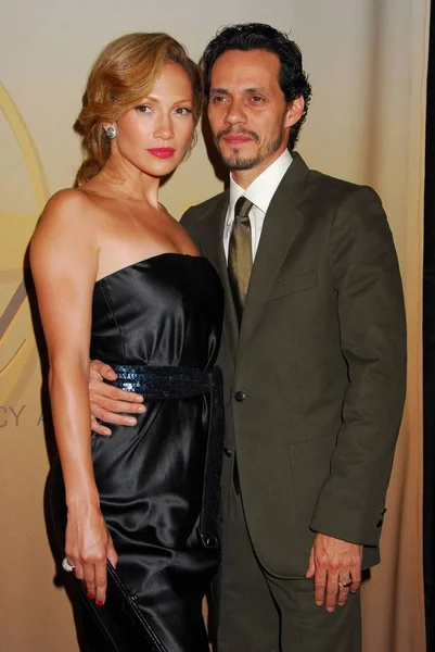 Jennifer Lopez Marc Anthony Las Llegadas Women Film 2006 Crystal — Foto de Stock