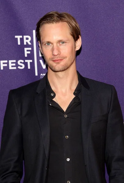 Alexander Skarsgard Las Llegadas Para 2010 Tribeca Film Festival Metropia — Foto de Stock