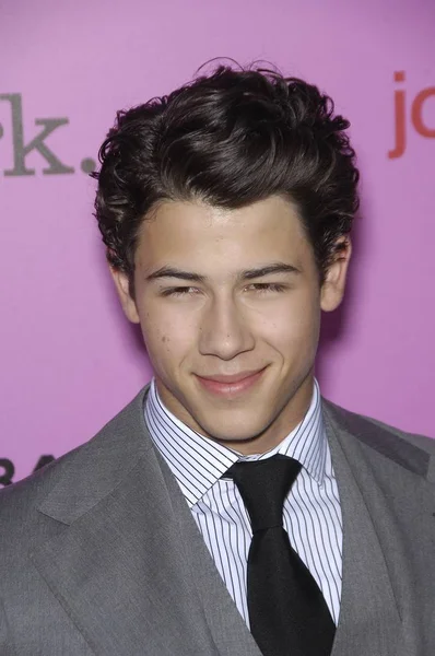 Nick Jonas Yıllık Genç Hollywood Ödülleri Wilshire Ebell Tiyatrosu Los — Stok fotoğraf