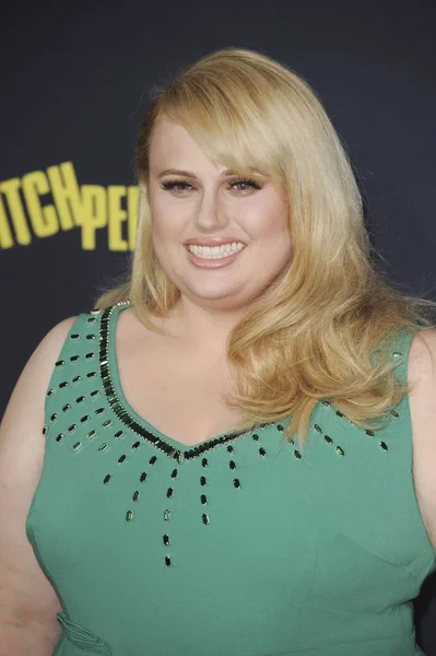 Rebel Wilson Aux Arrivées Pour Pitch Perfect Premiere Nokia Theatre — Photo