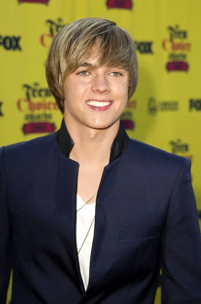 Jesse Mccartney Aux Arrivées Pour 2005 Teen Choice Awards Gibson — Photo