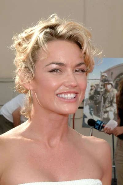 Kelly Carlson Las Llegadas Para Premiere Screening Network Darryl Zanuck —  Fotos de Stock