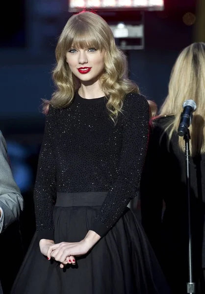 Taylor Swift Sur Scène Pour Concert Good Morning America Gma — Photo