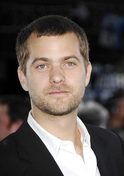 Joshua Jackson Érkezések Paramount Pictures Premiere Transformers Mann Village Theatre Jogdíjmentes Stock Képek