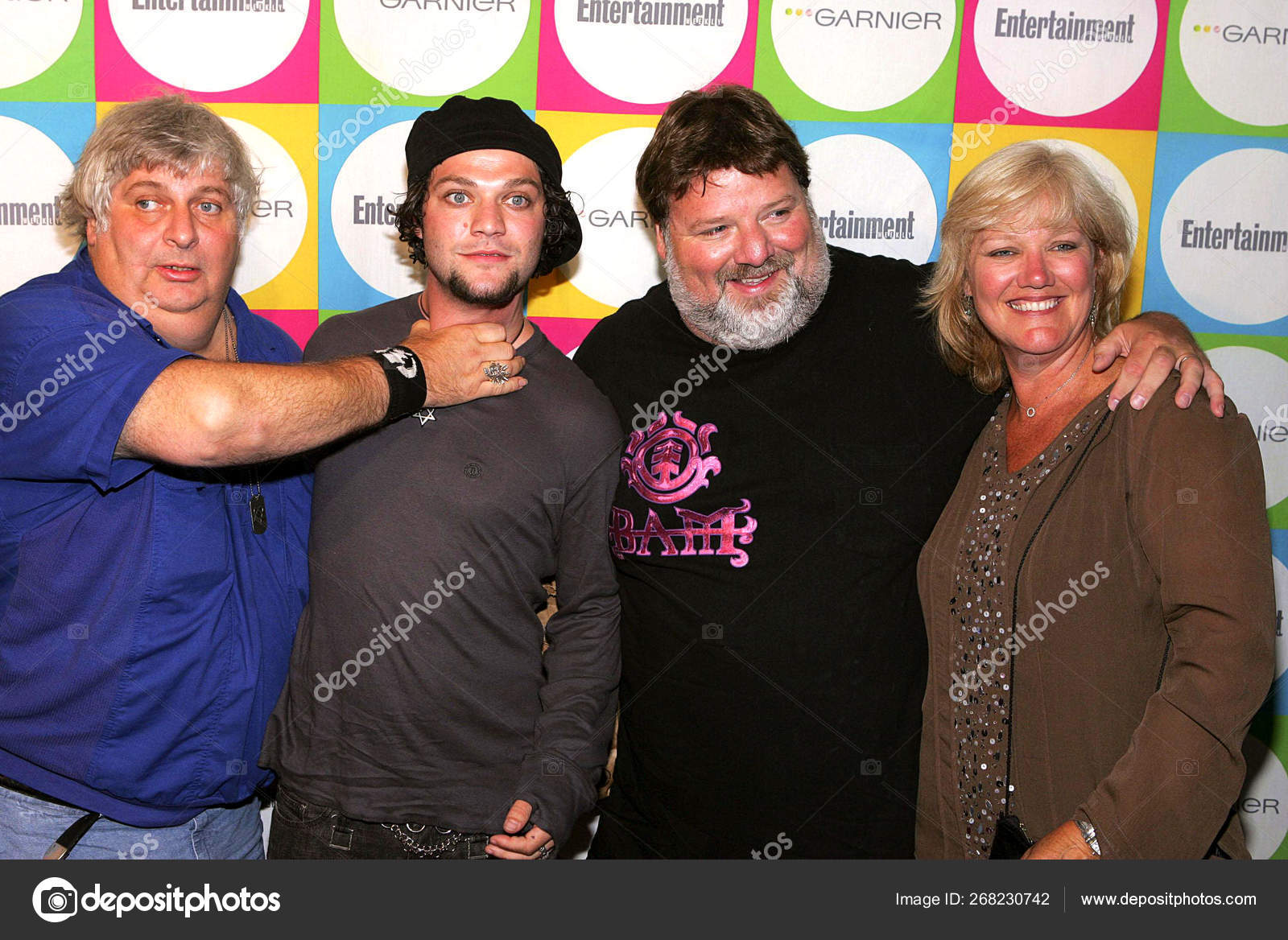 Don Vito Bam Margera Phil Margera April Margera Bij Aankomst