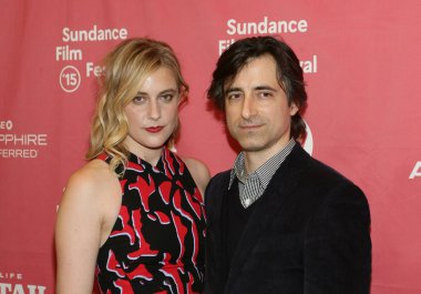 Greta Gerwig, Noah Baumbach Mistress America Premiere için gelenler 2015 Sundance Film Festivali, Eccles Center, Park City, Ut Ocak 24, 2015. Fotoğraf: James Atoa / Everett Koleksiyonu