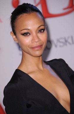 Zoe Saldana 2012 Cfda Moda Ödülleri 'nde, Alice Tully Hall Lincoln Center, New York' ta, 4 Haziran 2012 'de. Fotoğraf: Kristin Callahan / Everett Koleksiyonu