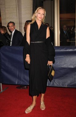 Uma Thurman için gelen gelen 35 yıllık gala Tribute Meryl Streep film Society of Lincoln Center tarafından, Lincoln Center, New York, NY, Nisan 14, 200 