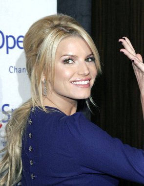 Jessica Simpson Operation Smile's 25th Anniversary Gala, Beverly Hilton Hotel, Los Angeles, Ca, 05 Ekim 2007 için gelenler. Fotoğraf: Adam Orchon / Everett Koleksiyonu