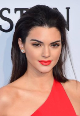 Kendall Jenner at arrivals for Annual amfAR New York Gala Benefit for The Foundation for AIDS Research - Part 2, Cipriani Wall Street, New York, NY February 11, 2015. Photo By: Gregorio T. Binuya/Everett Collection clipart