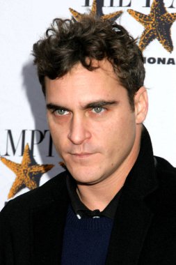 Joaquin Phoenix Hamptons Uluslararası Film Festivali için geliş Line Gösterim Walk, Birleşik sanatçılar tiyatrolar, East Hampton, NY, Ekim 23, 2005. Fotoğraf: Rob Rich/Everett Collection