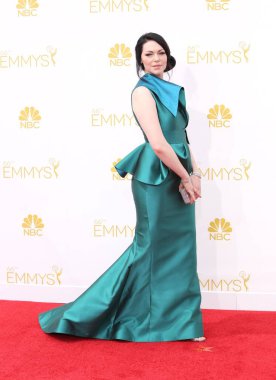 Laura Prepon 66 Primetime Emmy Ödülleri için gelenler 2014 Emmy - Bölüm 1, Nokia Theatre L.A. Live, Los Angeles, Ca Ağustos 25, 2014. Fotoğraf: James Atoa / Everett Koleksiyonu