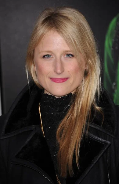 Mamie Gummer Při Příjezdu Pro Mladou Premiéru Divadlo Ziegfeld New — Stock fotografie