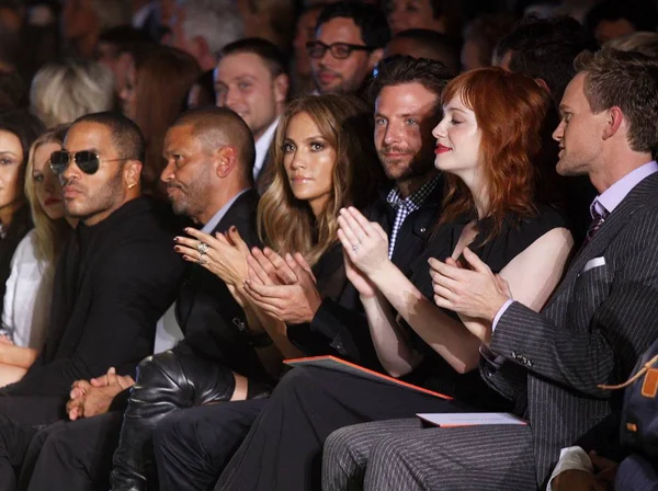 Lenny Kravitz Jennifer Lopez Bradley Cooper Christina Hendricks Attendance Tommy — Stock Photo, Image