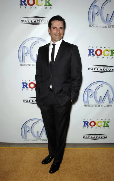 Jon Hamm Las Llegadas Para 2009 Producers Guild America Pga — Foto de Stock