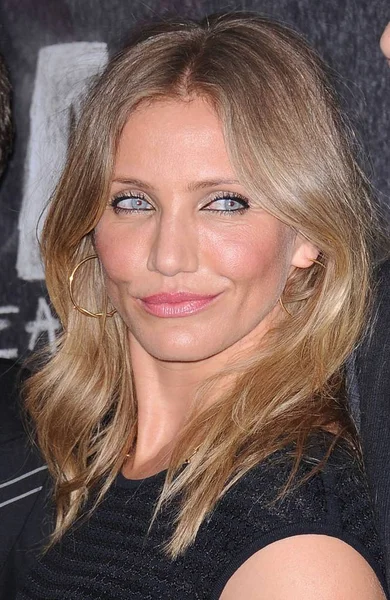 Cameron Diaz Érkezők Bad Teacher Premiere Ziegfeld Színház New York — Stock Fotó