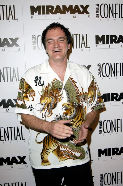 Quentin Tarantino Las Llegadas Para Daltry Calhoun Premiere Grauman Chinese — Foto de Stock