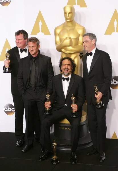 James Skotchdopole Sean Penn Alejandro Inarritu Lauréat Meilleur Scénario Original — Photo