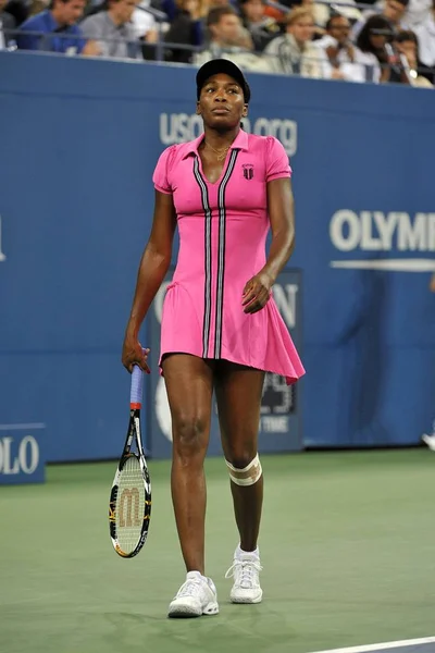 Venus Williams Location Open 2009 Venus Williams Vera Dushevina Usta — Stockfoto