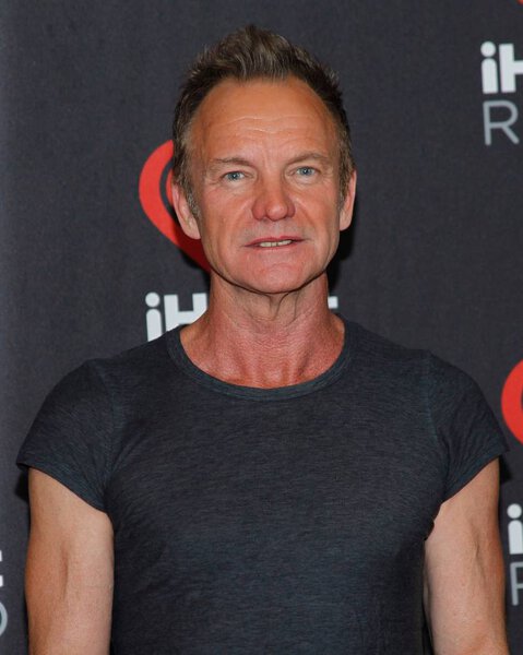 Sting at arrivals for 2016 iHeartRadio Music Festival - SAT 4, T-Mobile Arena, Las Vegas, NV September 24, 2016. Photo By: James Atoa/Everett Collection