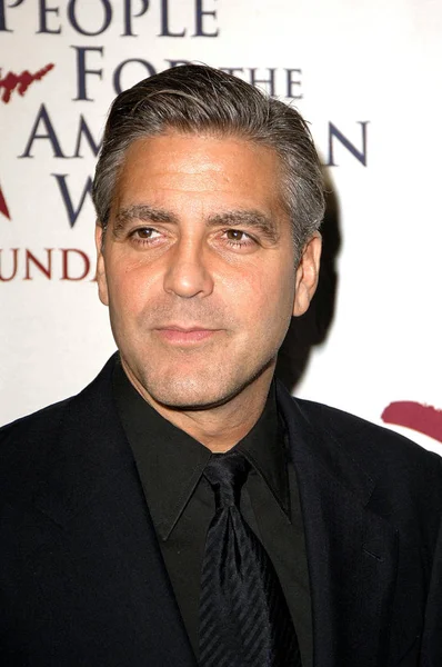 George Clooney Aux Arrivées Pour People American Way Spirit Liberty — Photo