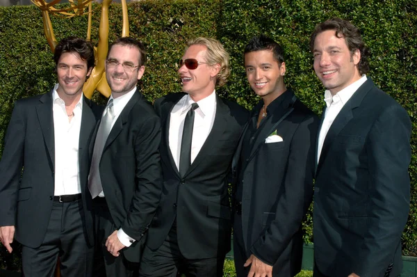 Queer Eye Straight Guy Cast Agli Arrivi 2005 Creative Arts — Foto Stock