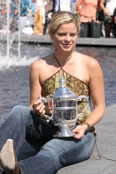 Kim Clijsters Partecipa Alle Finali Degli Open Tennis Championship Arthur — Foto Stock