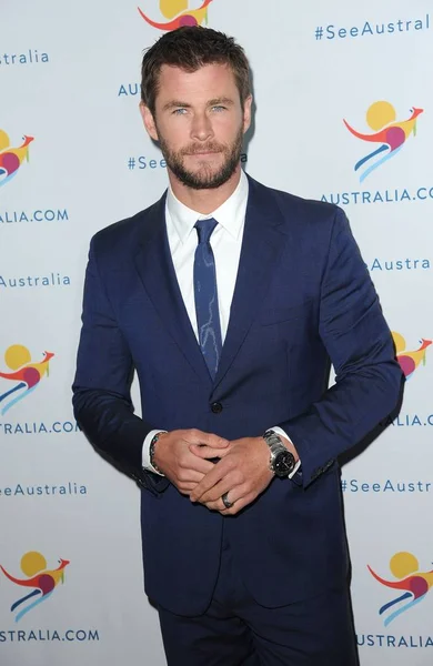 Chris Hemsworth Yang Hadir Untuk Chris Hemsworth Diumumkan Sebagai Duta — Stok Foto