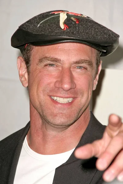 Christopher Meloni Bei Der Ankunft Für Die Zehn New York — Stockfoto