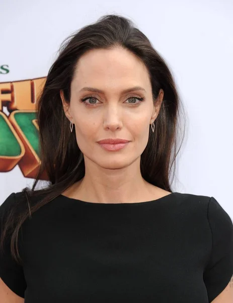 Angelina Jolie Las Llegadas Para Kung Panda Premiere Tcl Chinese — Foto de Stock